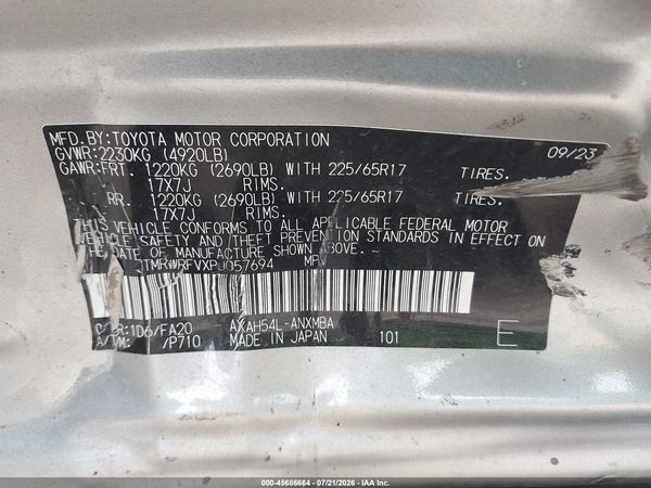 2023 TOYOTA RAV4 HYBRID XLE