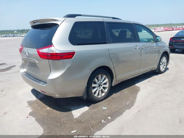 2015 TOYOTA SIENNA XLE PREMIUM 7 PASSENGER — I4