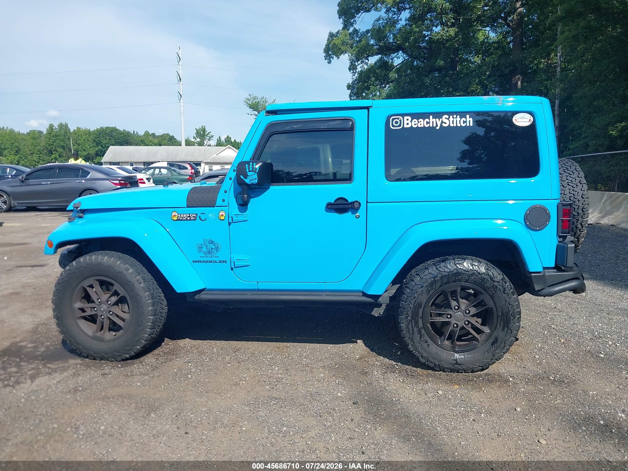 2017 JEEP WRANGLER WINTER