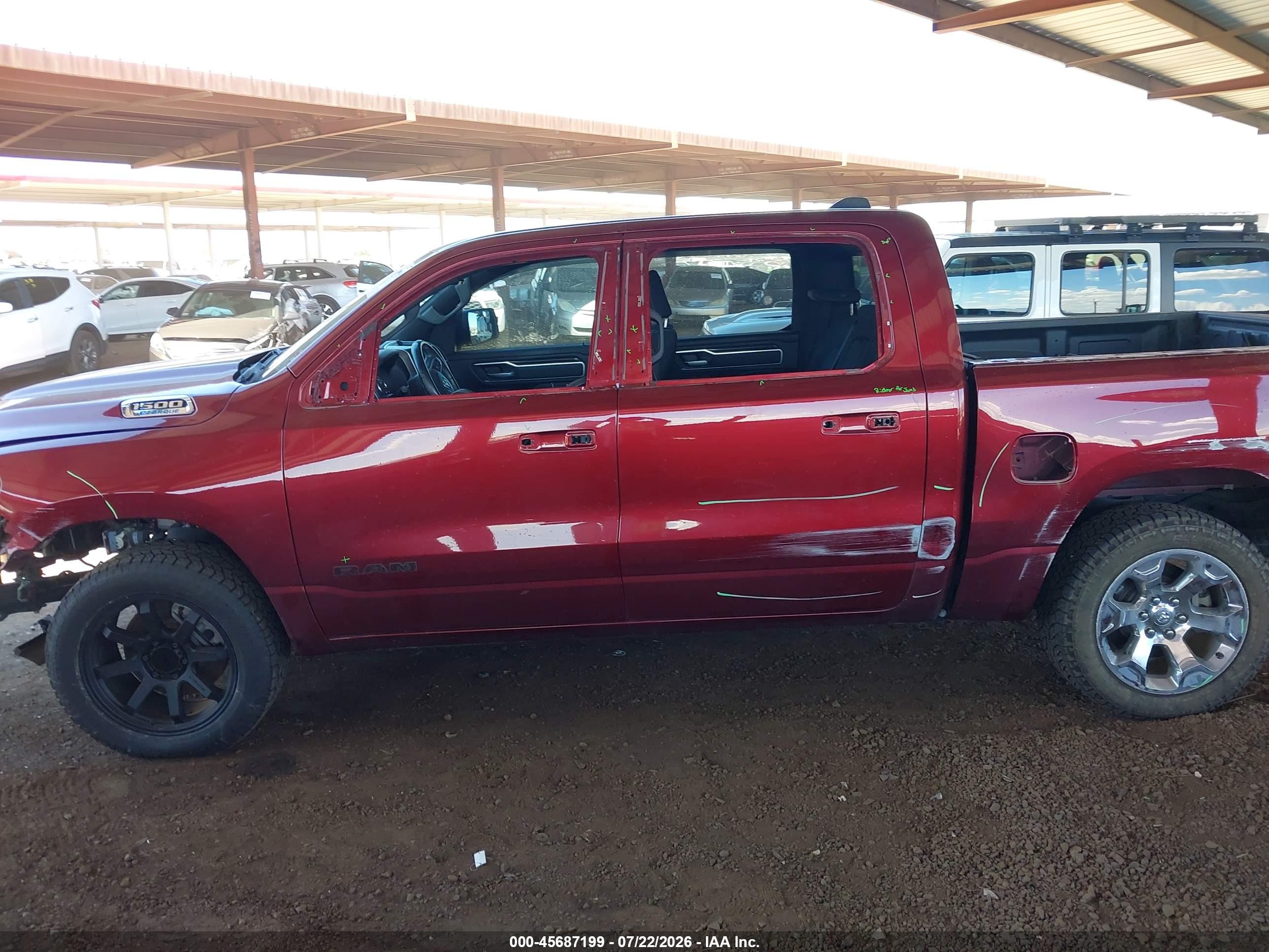 2022 RAM 1500 BIG HORN  4X4 5'7 BOX