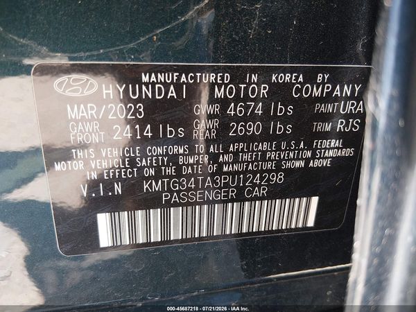 2023 GENESIS G70 2.0T RWD