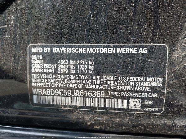 2018 BMW 330I XDRIVE