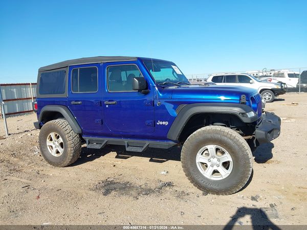 2019 JEEP WRANGLER UNLIMITED SPORT S 4X4