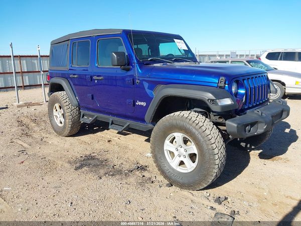 2019 JEEP WRANGLER UNLIMITED SPORT S 4X4