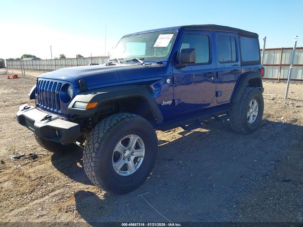 2019 JEEP WRANGLER UNLIMITED SPORT S 4X4