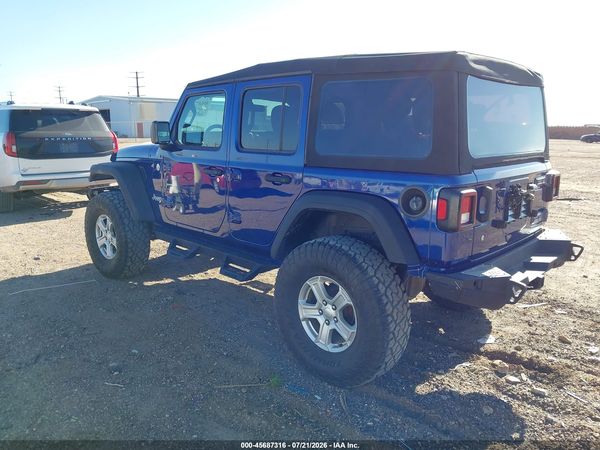 2019 JEEP WRANGLER UNLIMITED SPORT S 4X4