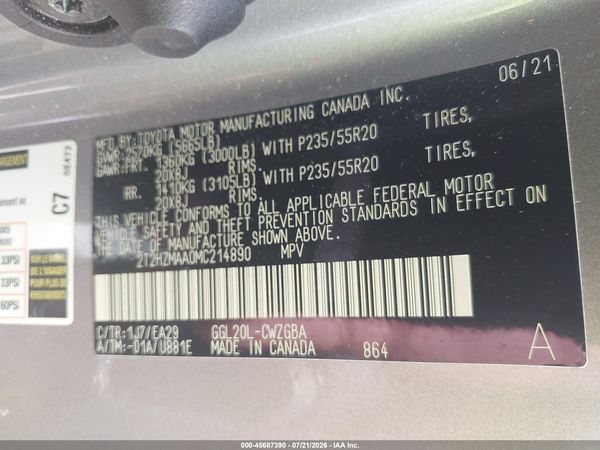 2021 LEXUS RX 350 350 Premium