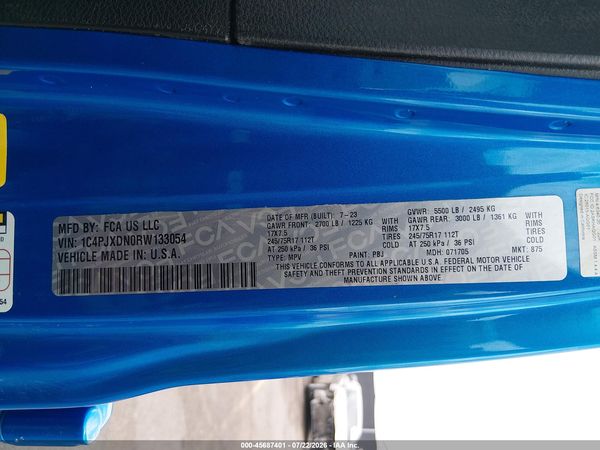 2024 JEEP WRANGLER 4-DOOR SPORT S 4X4