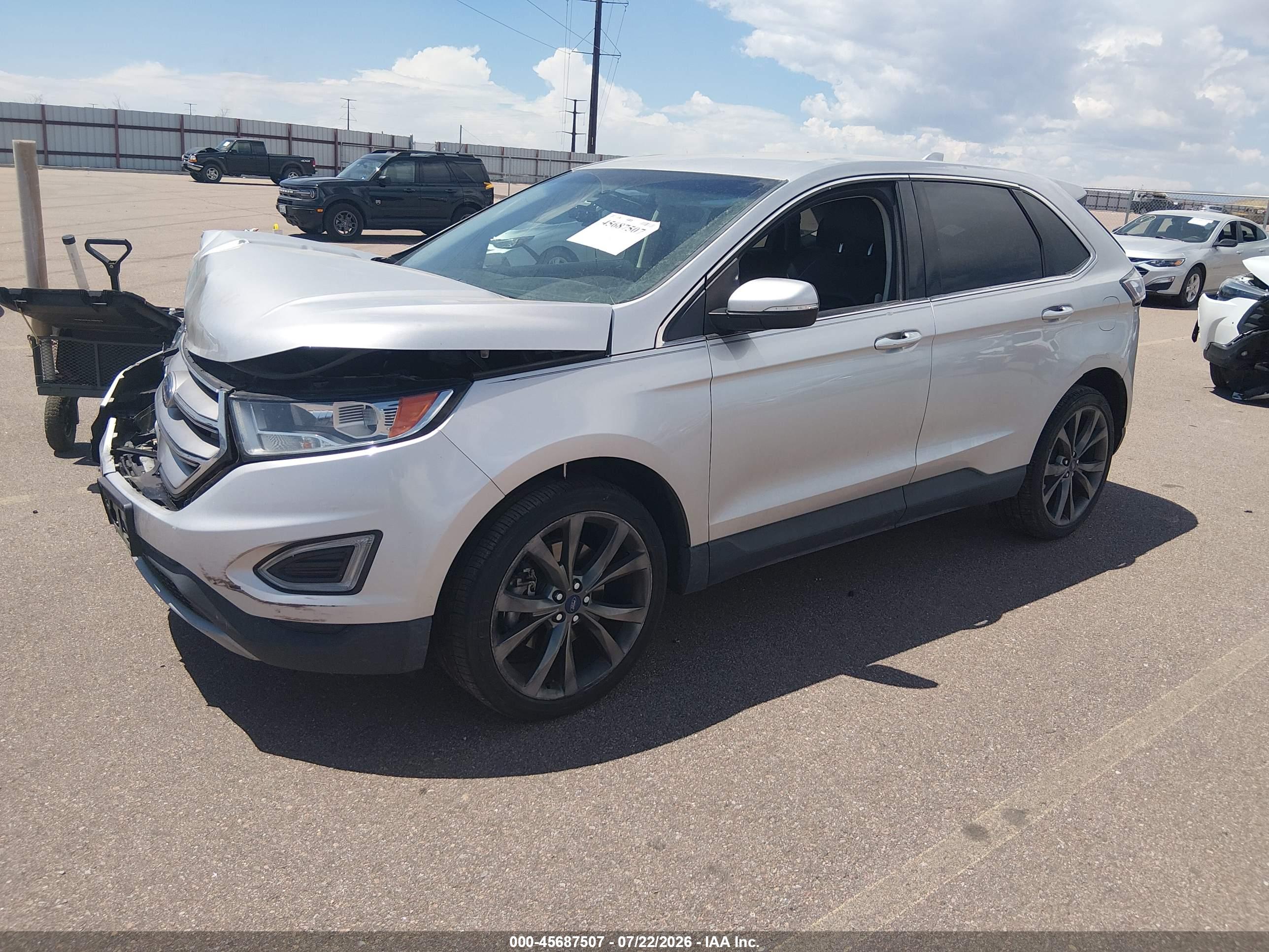 2018 FORD EDGE SEL — I2