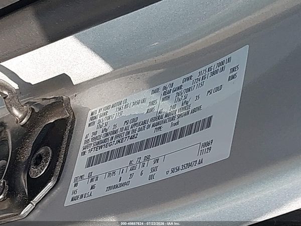 2018 FORD F-150 XLT