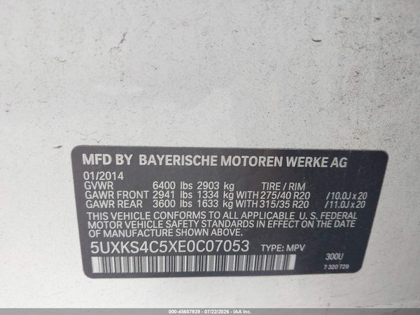 2014 BMW X5 XDRIVE35D