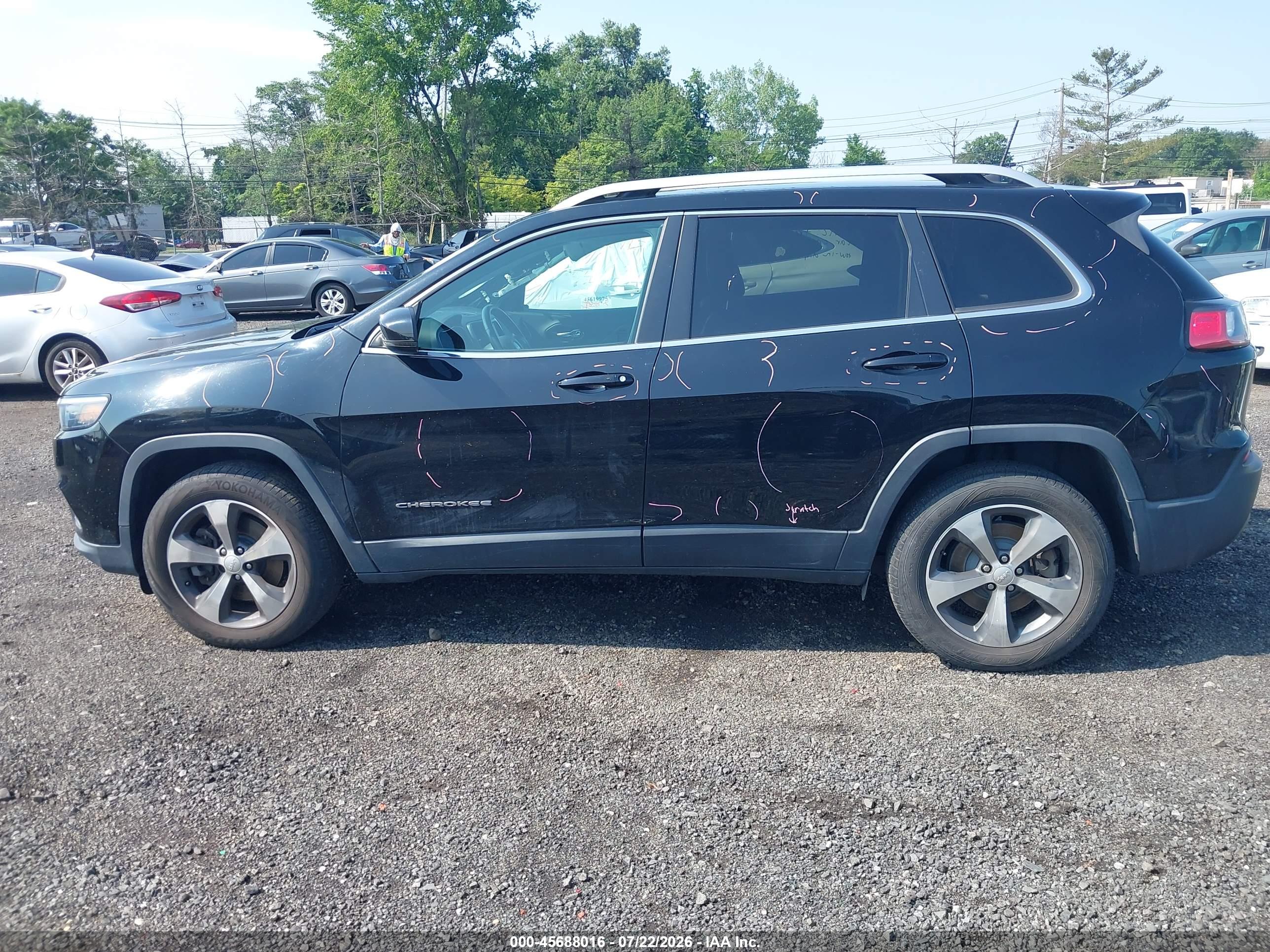 2019 JEEP CHEROKEE LIMITED 4X4