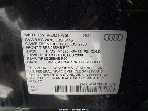 2025 AUDI Q5
