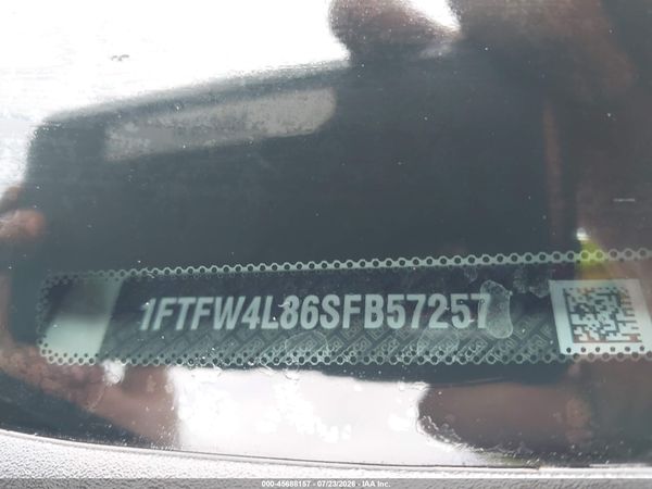 2025 FORD F-150 TREMOR