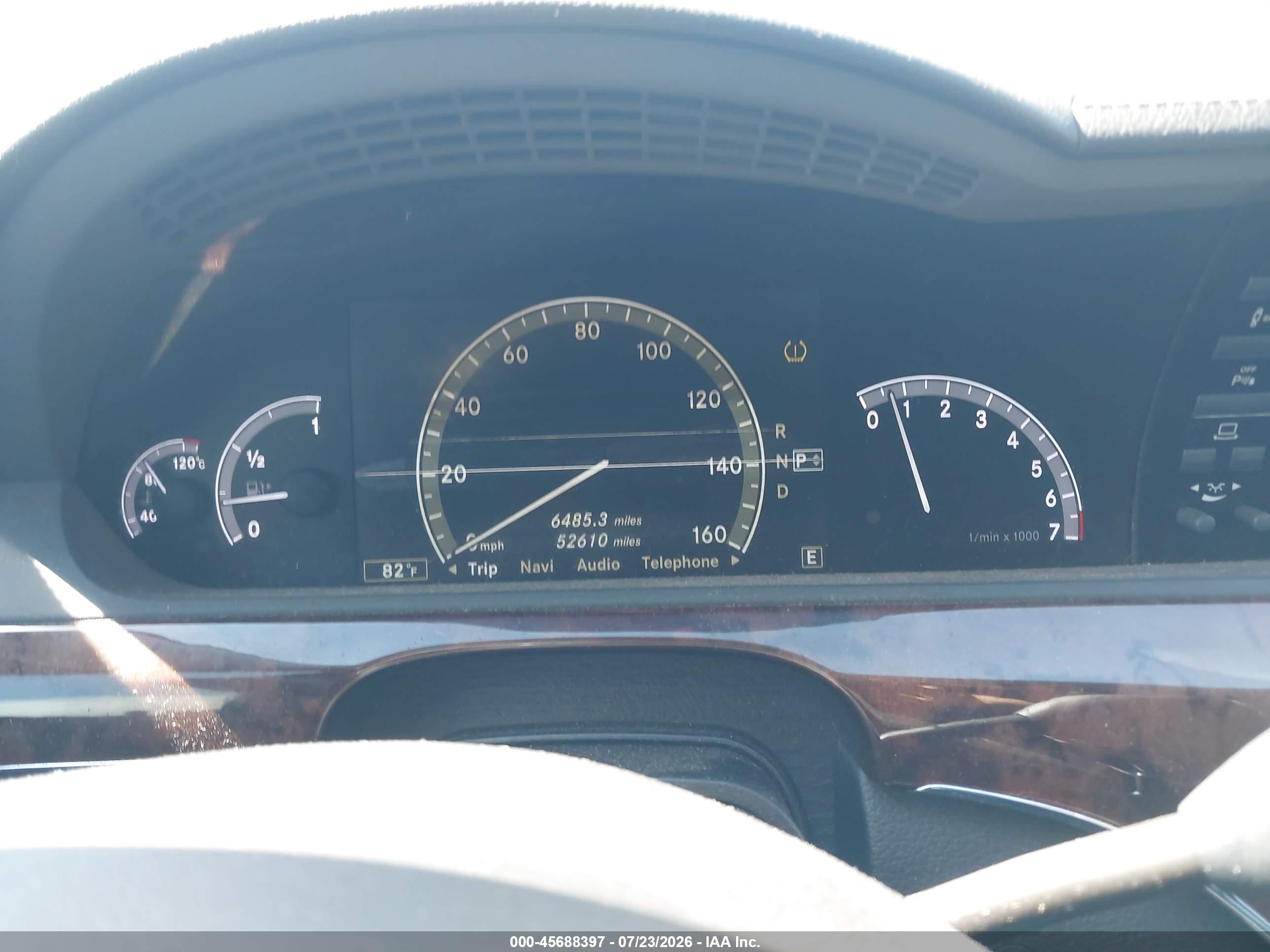 2011 MERCEDES-BENZ S 550 S550