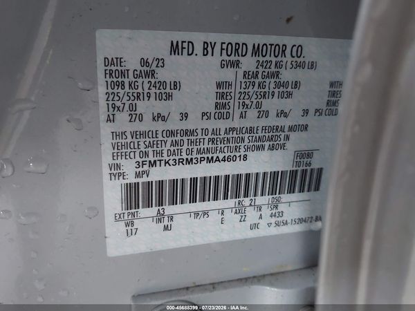 2023 FORD MUSTANG MACH-E PREMIUM
