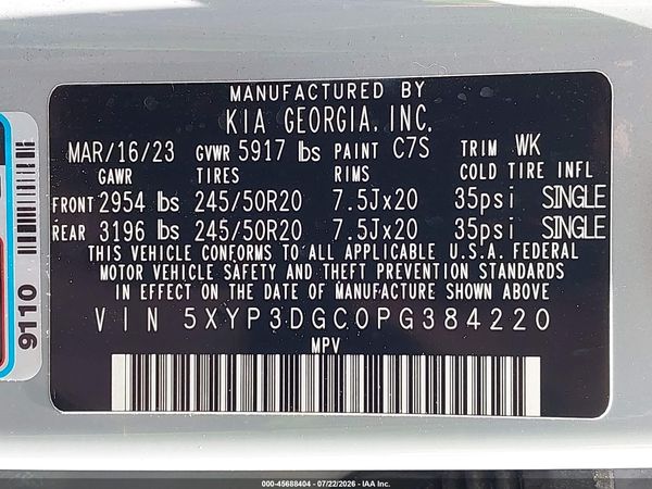 2023 KIA TELLURIDE EX X-LINE