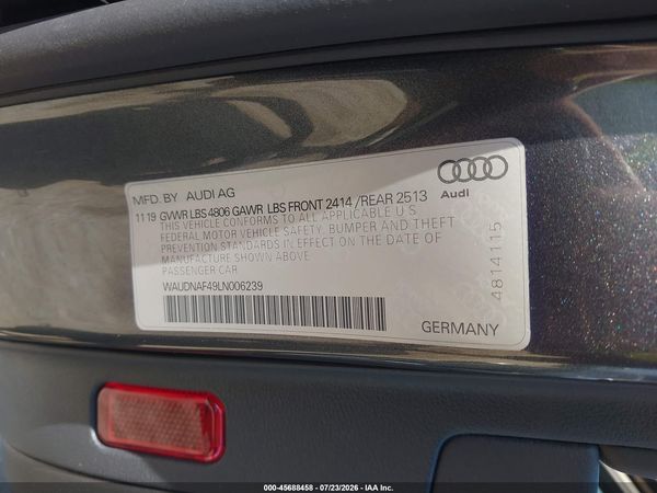 2020 AUDI A4