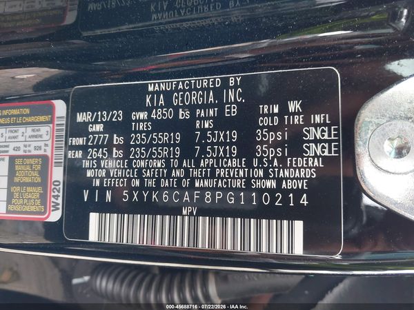 2023 KIA SPORTAGE X-LINE