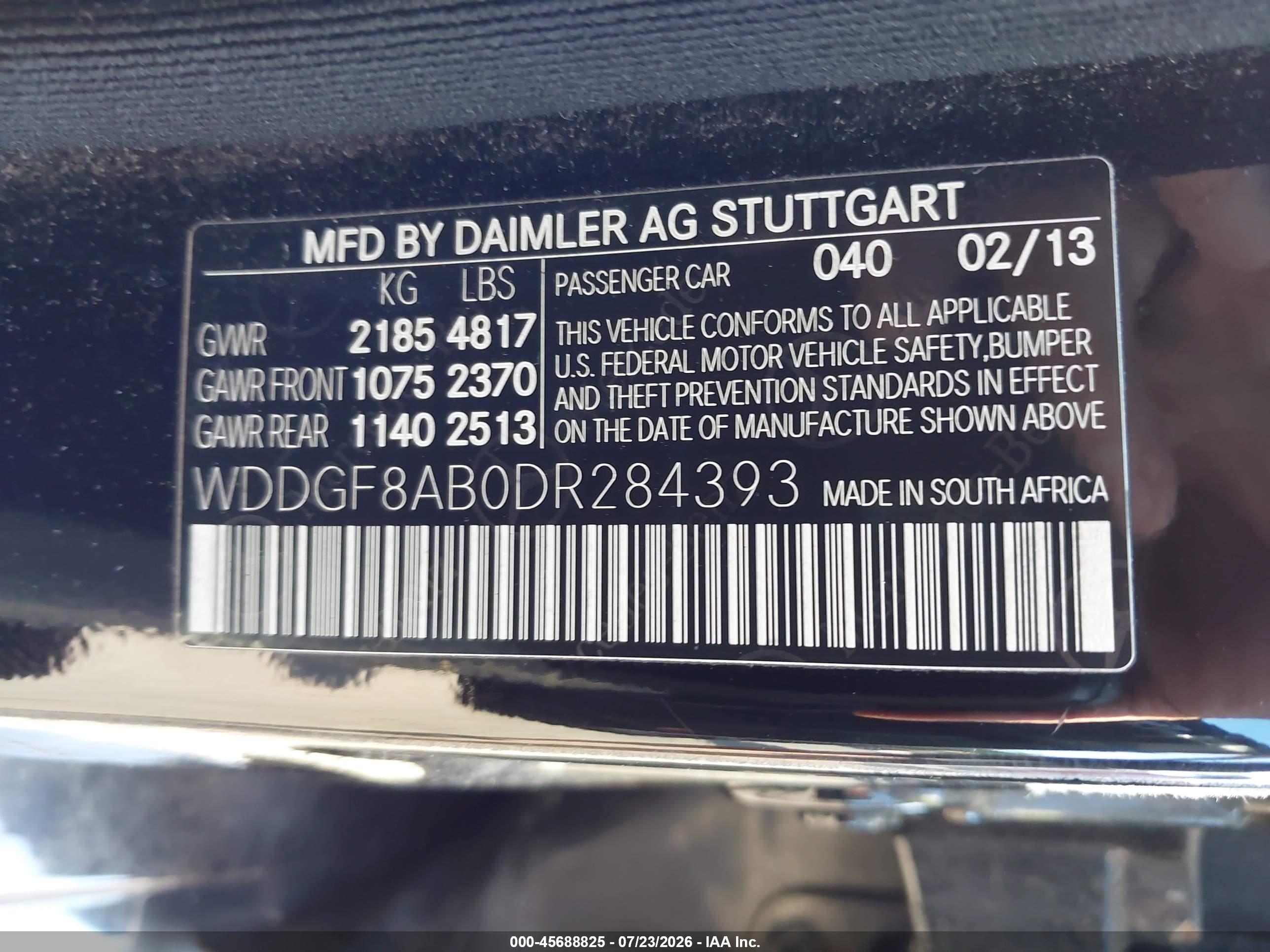 2013 MERCEDES-BENZ C 300 SPORT 4MATIC