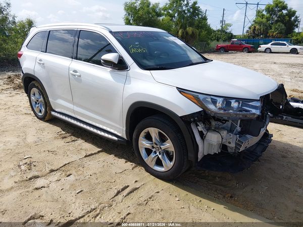 2019 TOYOTA HIGHLANDER LIMITED