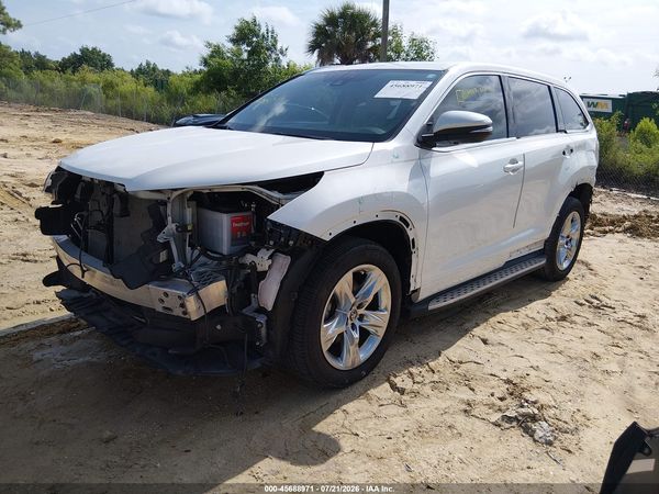 2019 TOYOTA HIGHLANDER LIMITED