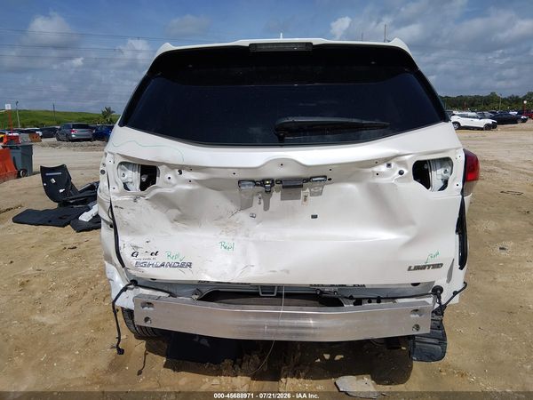 2019 TOYOTA HIGHLANDER LIMITED