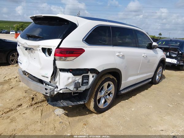 2019 TOYOTA HIGHLANDER LIMITED