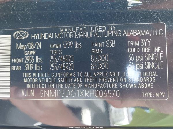 2024 HYUNDAI SANTA FE HYBRID CALLIGRAPHY