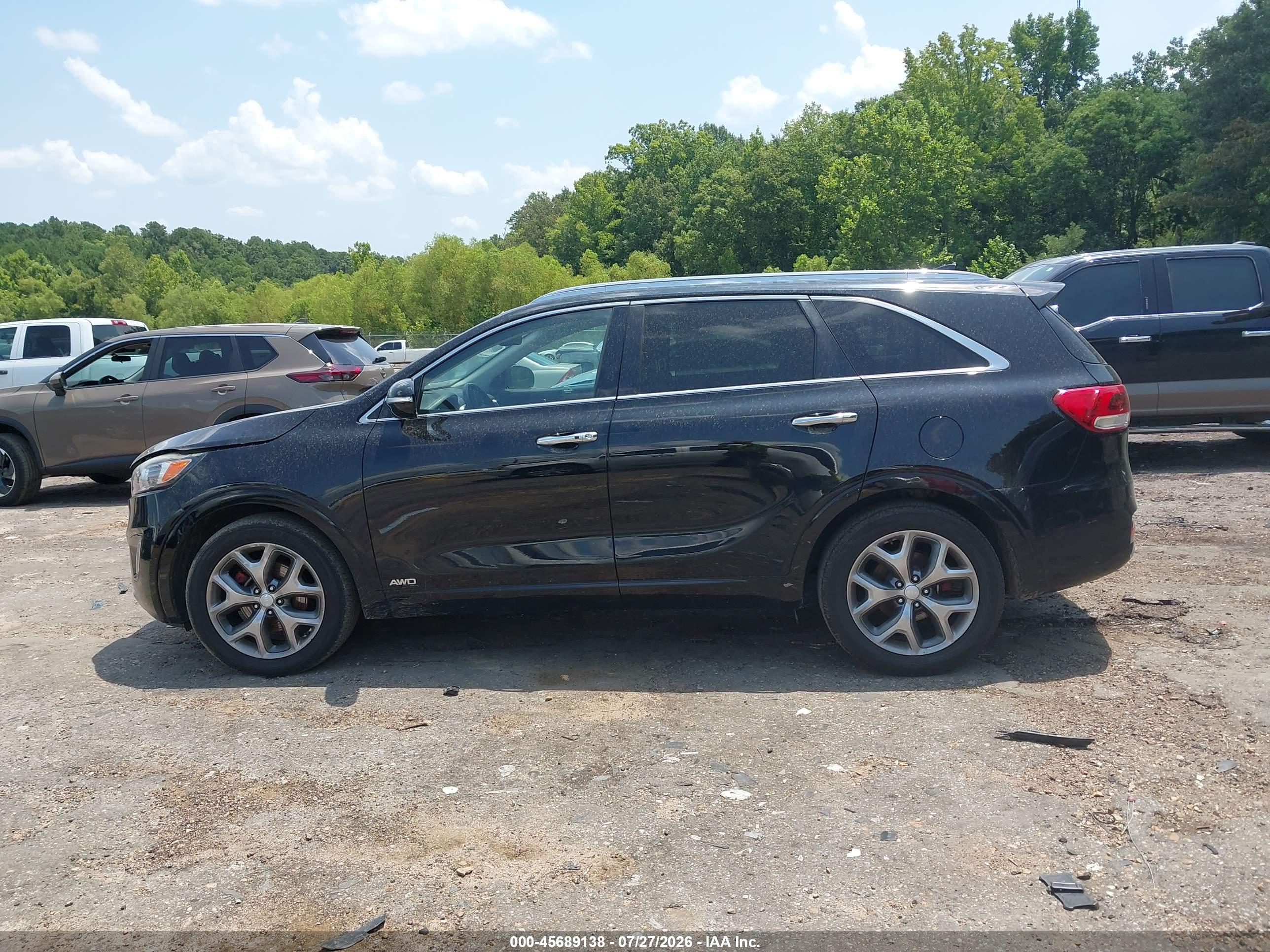2017 KIA SORENTO 3.3L SX