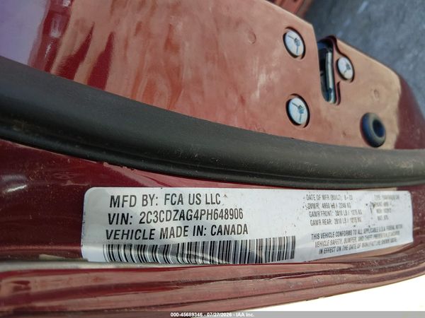 2023 DODGE CHALLENGER SXT