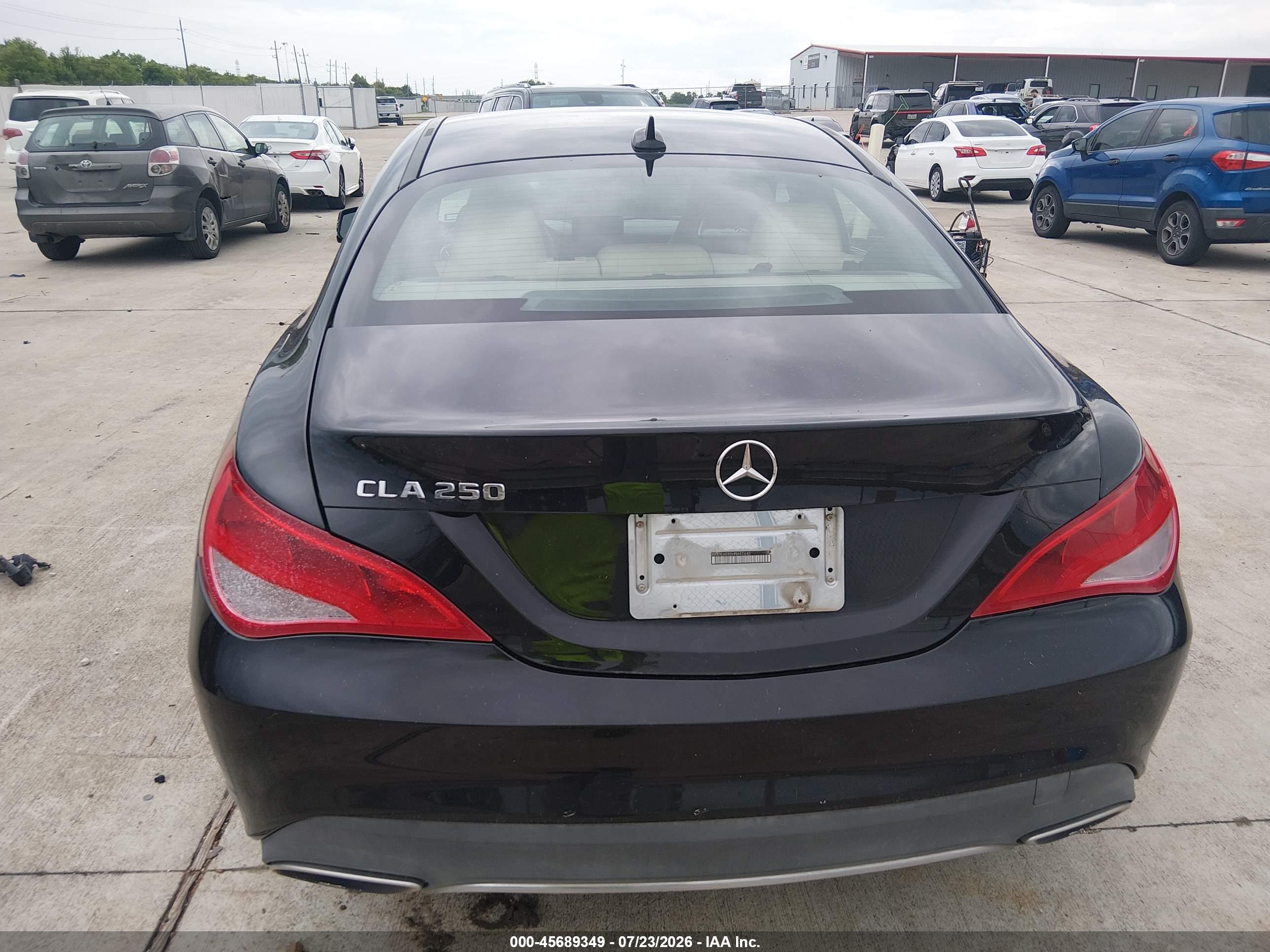 2017 MERCEDES-BENZ CLA 250 CLA250