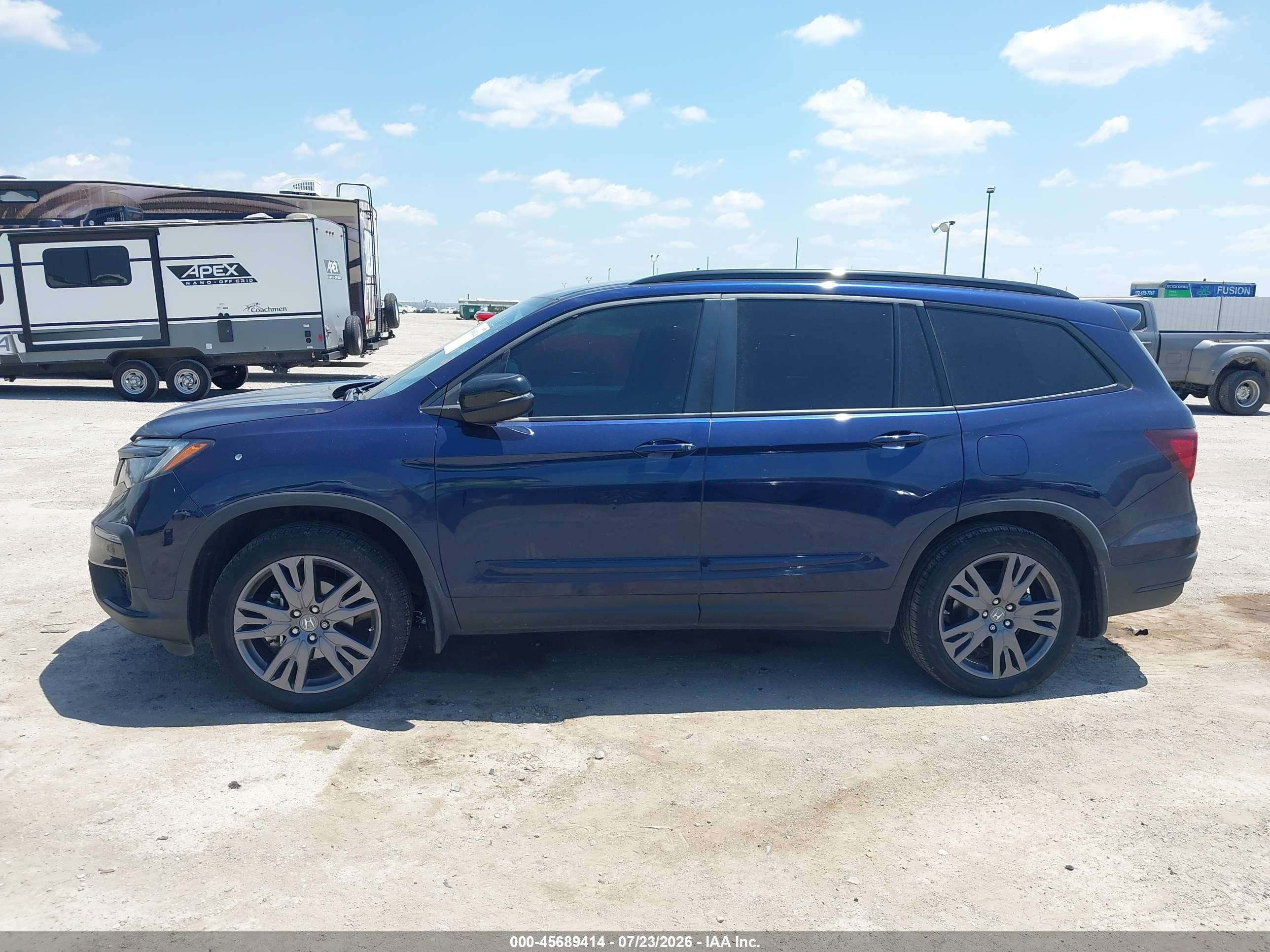 2022 HONDA PILOT AWD SPORT