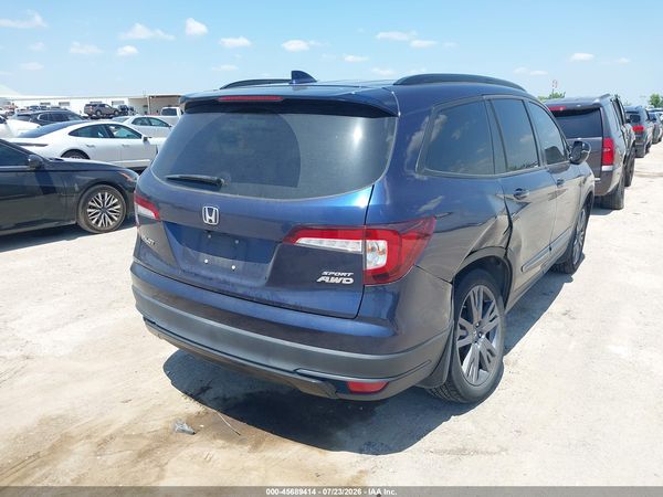 2022 HONDA PILOT AWD SPORT