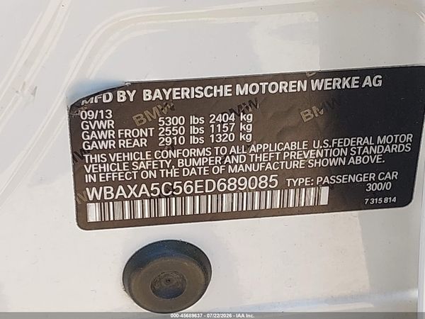 2014 BMW 535D