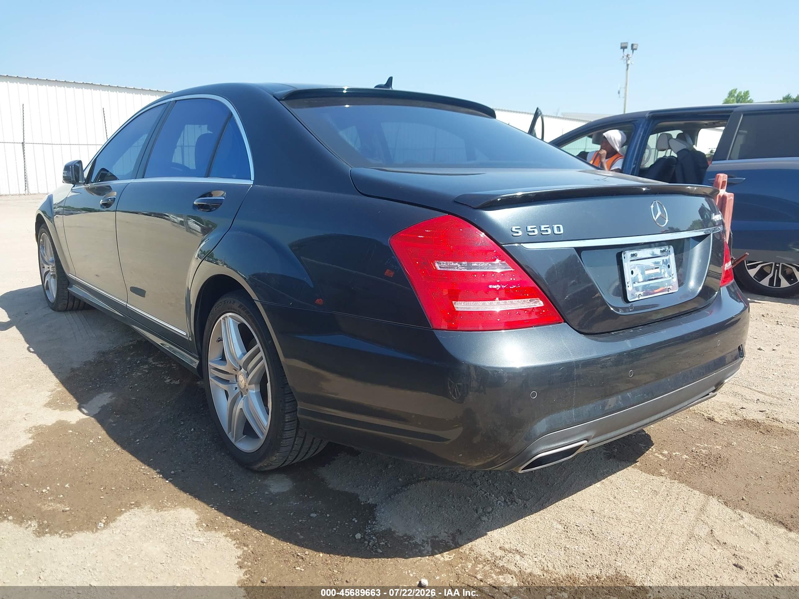 2013 MERCEDES-BENZ S 550 4MATIC