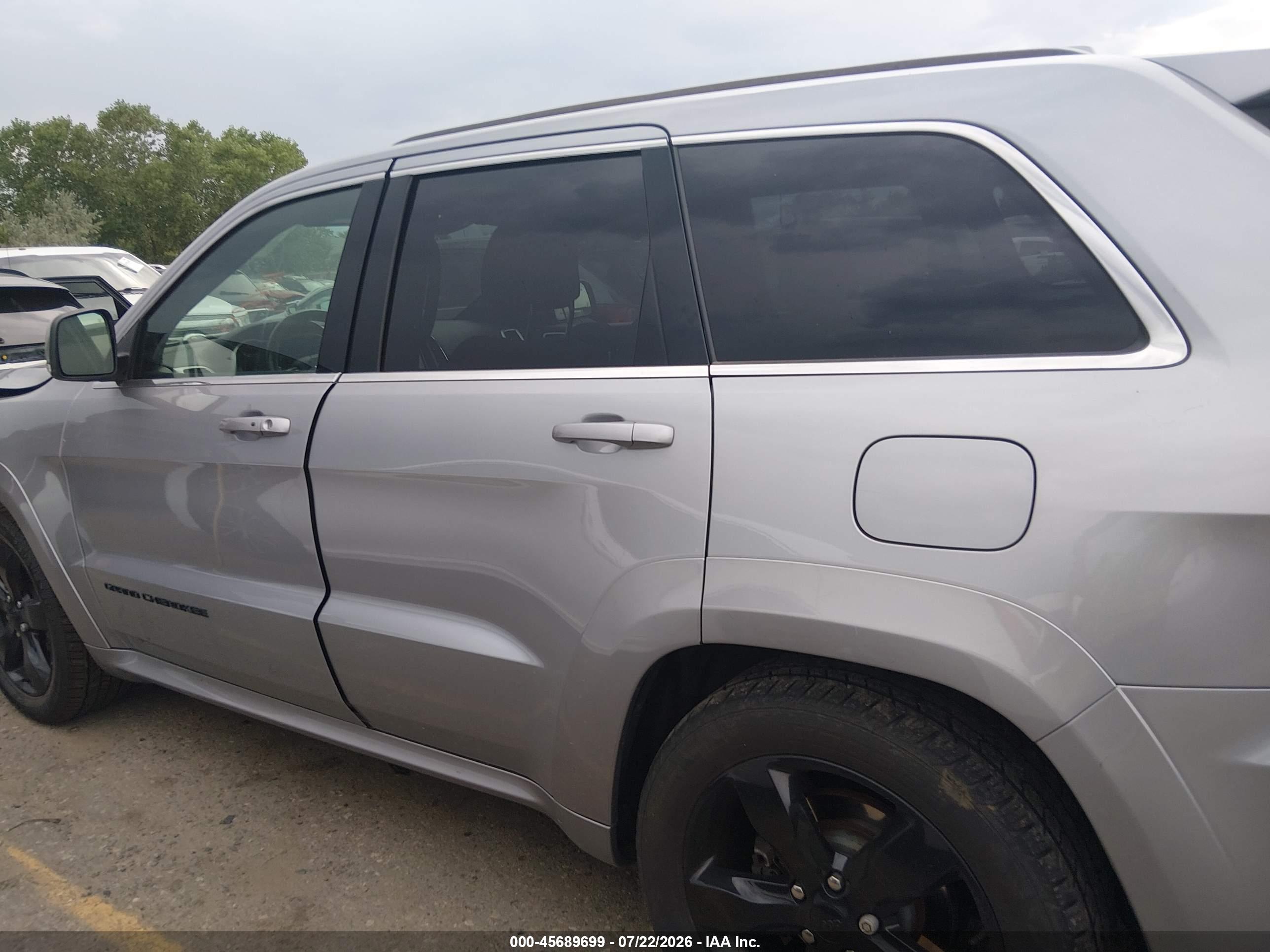 2016 JEEP GRAND CHEROKEE HIGH ALTITUDE