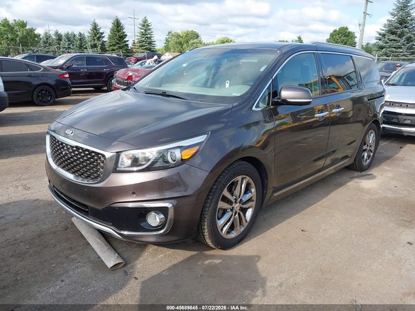 2017 KIA SEDONA SX LUXURY