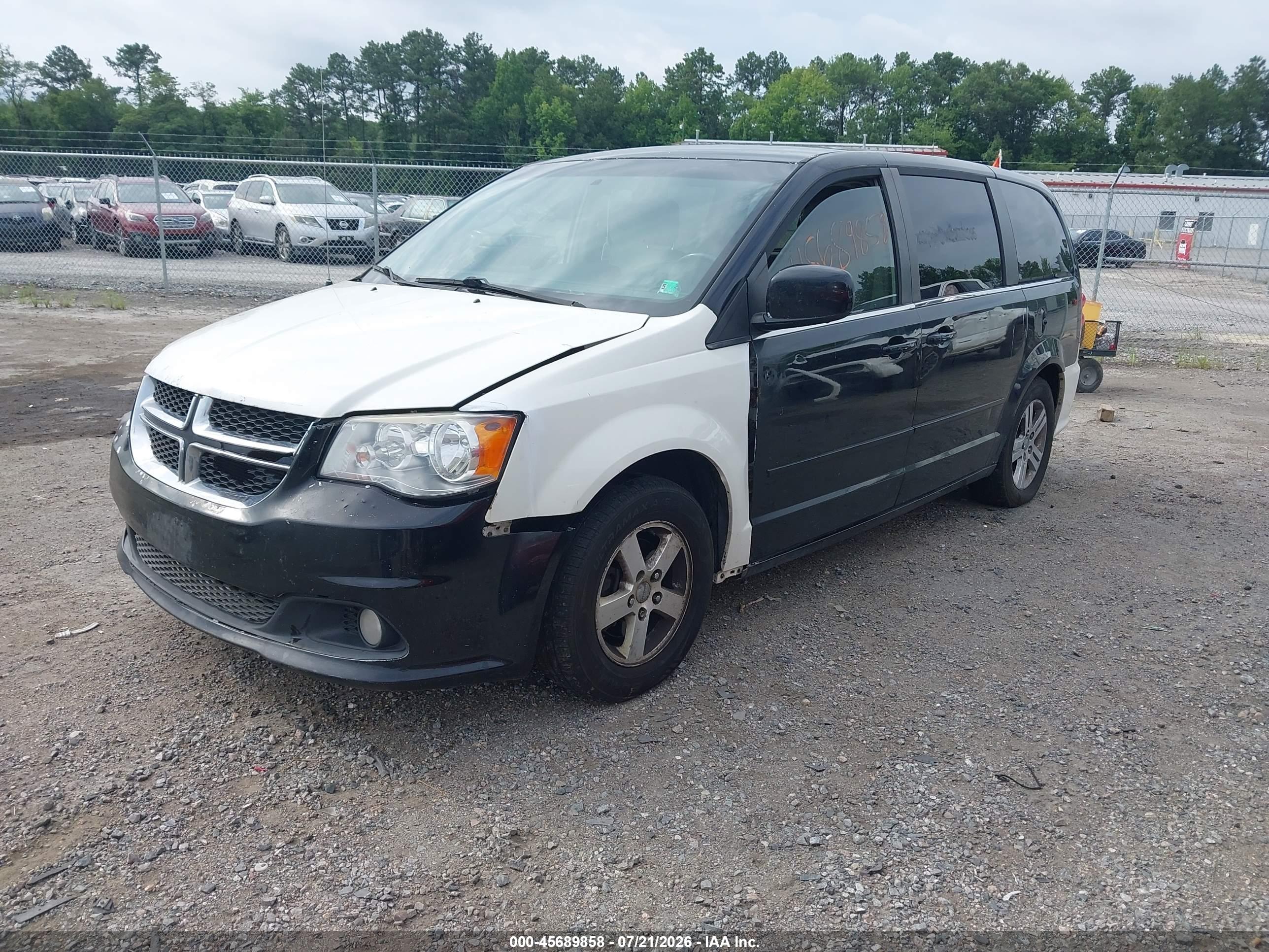 2012 DODGE GRAND CARAVAN CREW — I2