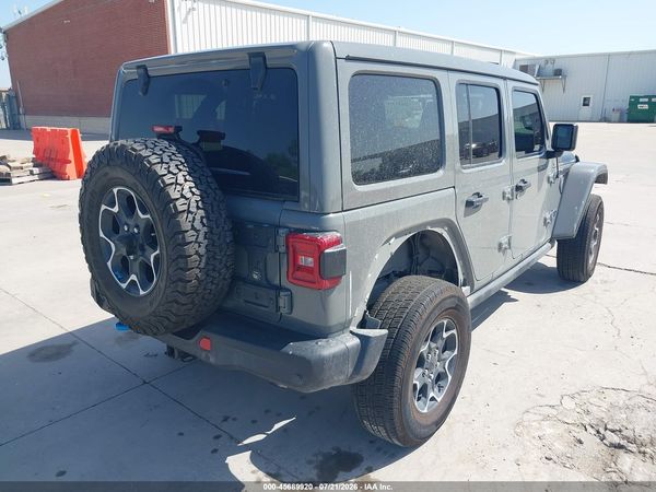 2022 JEEP WRANGLER 4XE UNLIMITED RUBICON 4X4