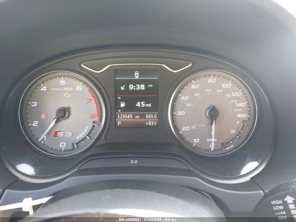 2015 AUDI S3 2.0T PREMIUM PLUS