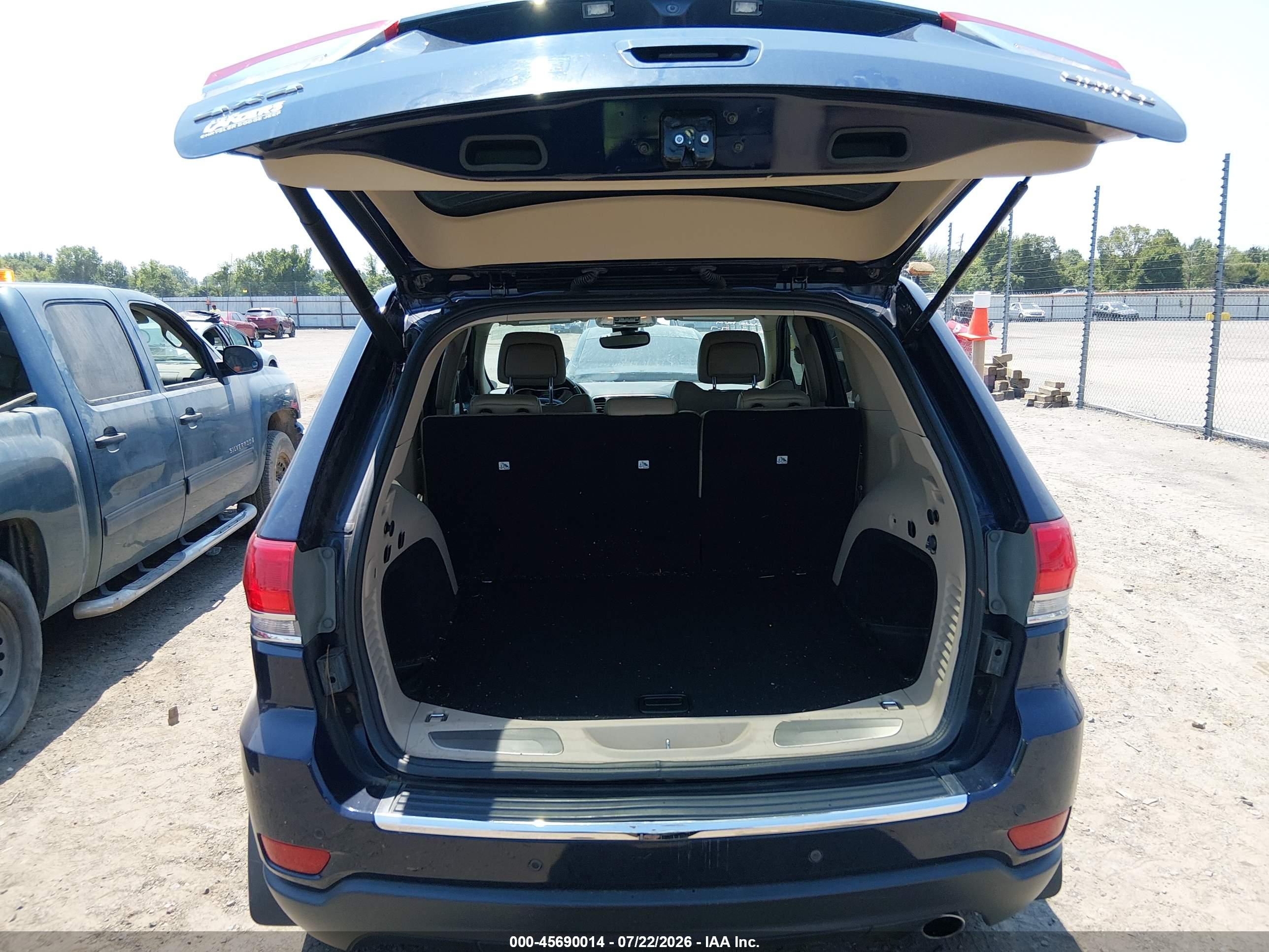 2018 JEEP GRAND CHEROKEE LIMITED 4X4