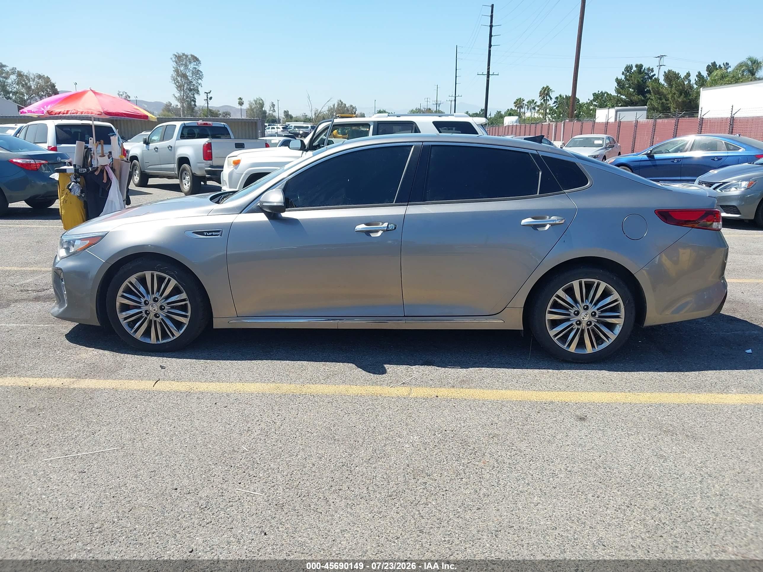2017 KIA OPTIMA SXL TURBO