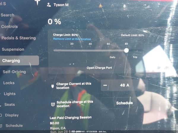 2025 TESLA MODEL S REAR-WHEEL DRIVE