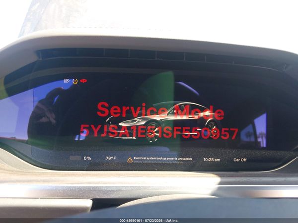 2025 TESLA MODEL S REAR-WHEEL DRIVE