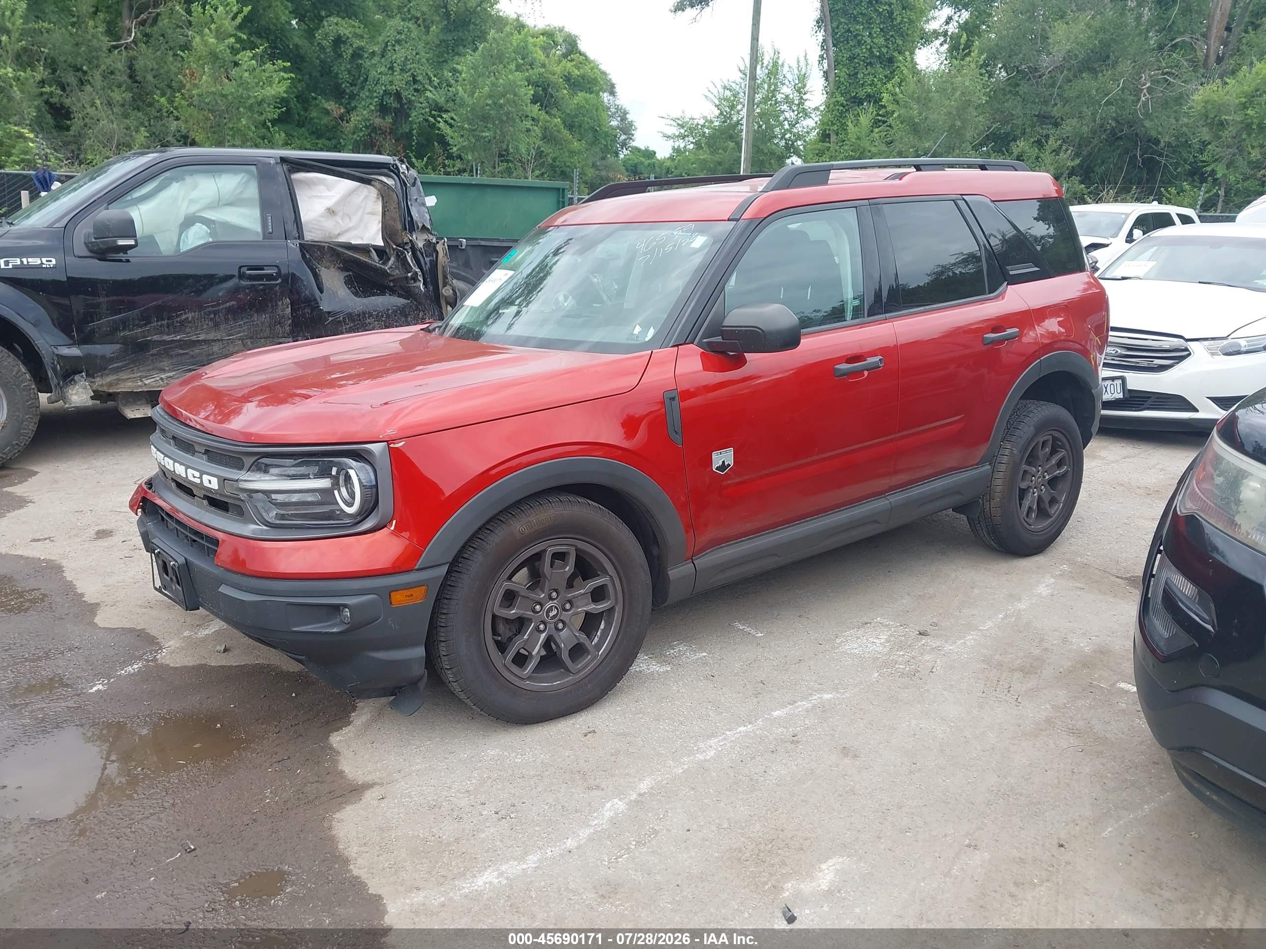 2022 FORD BRONCO SPORT BIG BEND — I2