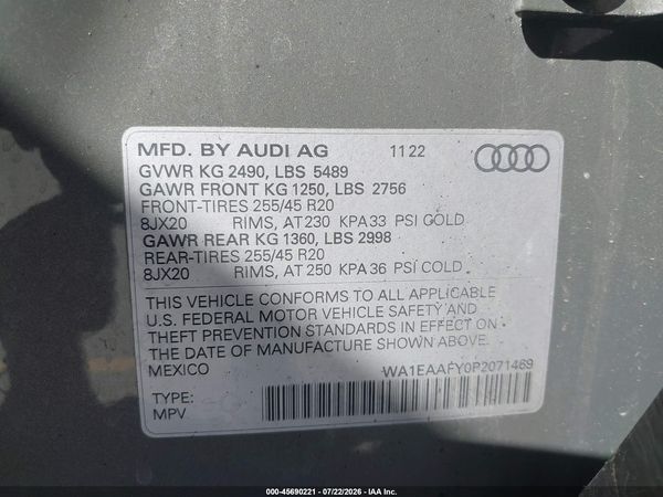 2023 AUDI Q5