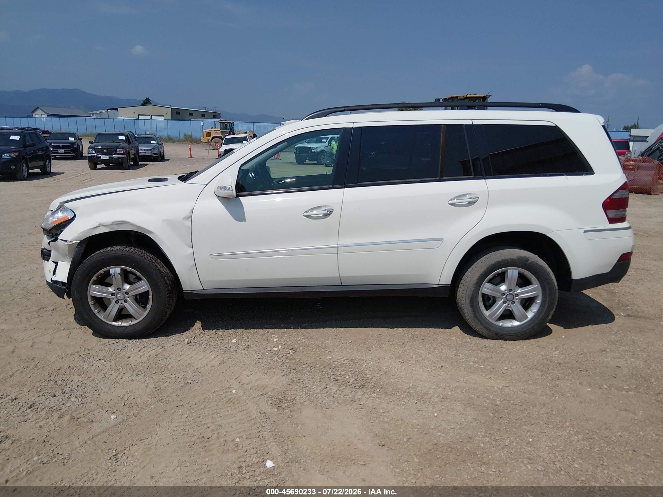 2008 MERCEDES-BENZ GL-CLASS GL450 4 MATIC
