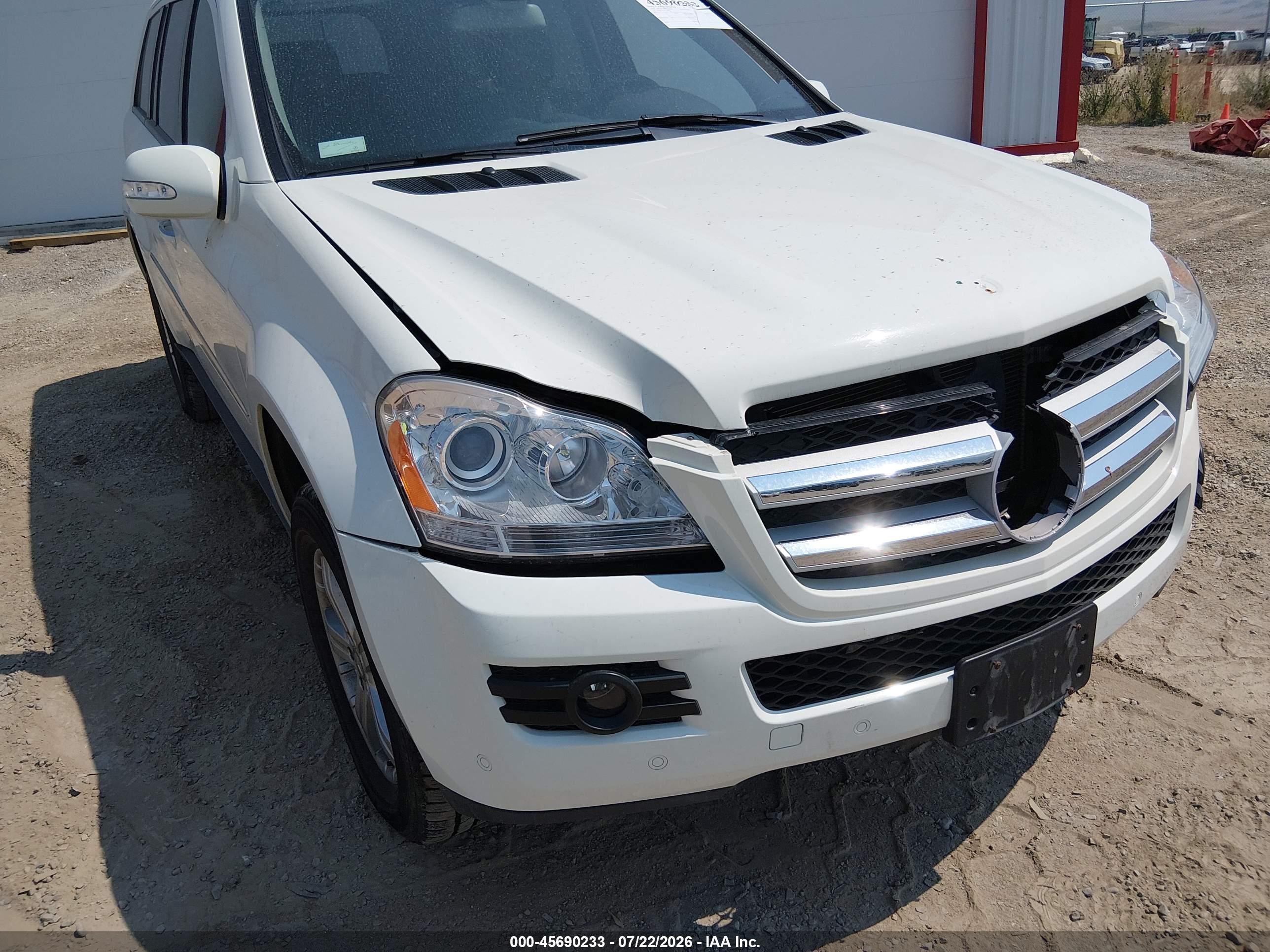 2008 MERCEDES-BENZ GL-CLASS GL450 4 MATIC