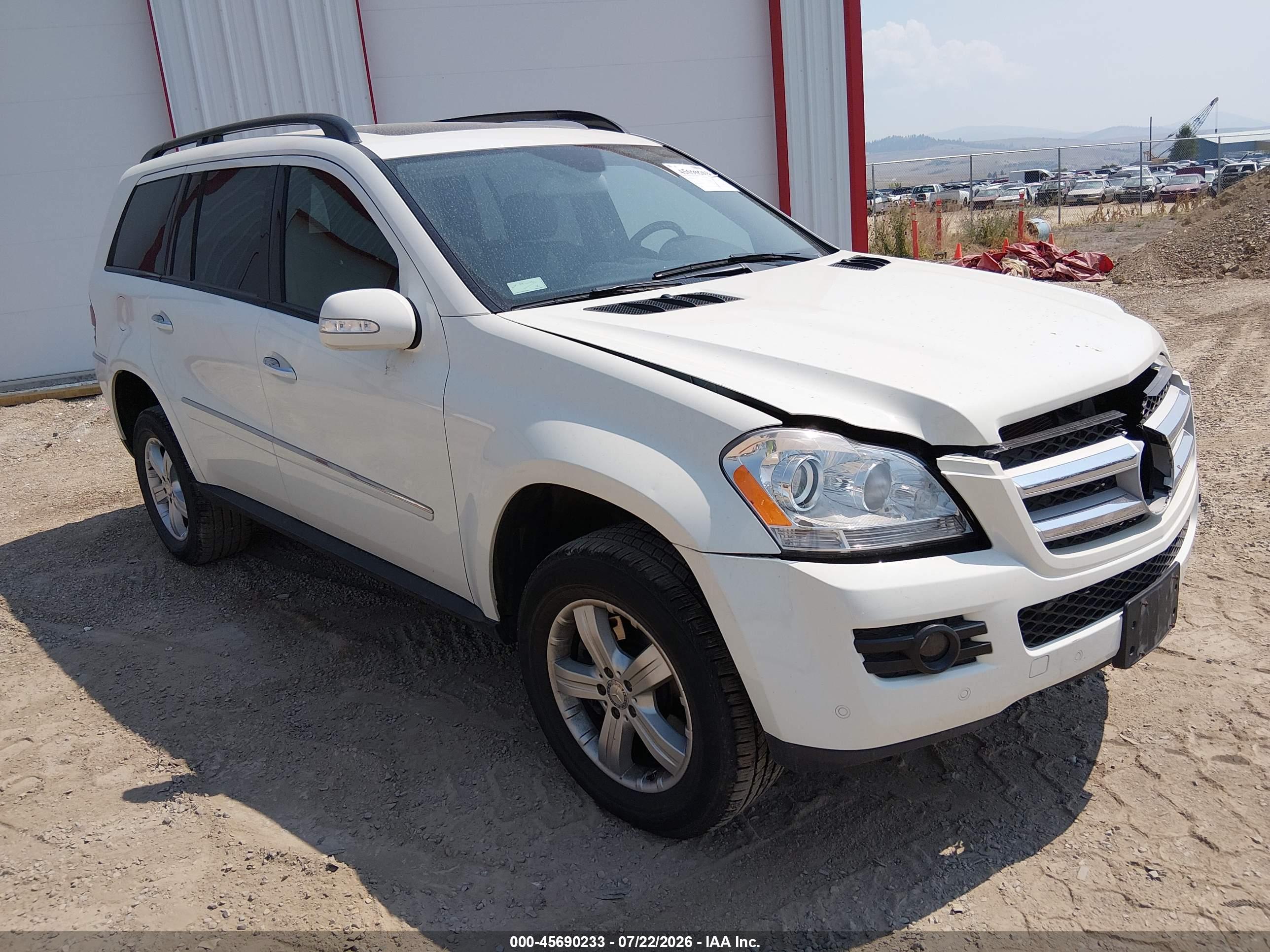 2008 MERCEDES-BENZ GL-CLASS GL450 4 MATIC